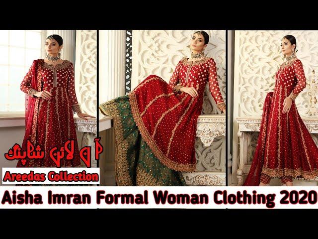 Aisha Emaan Formal Woman Clothing || Beautiful Designer Master Replica Dress By Areedas Collection||