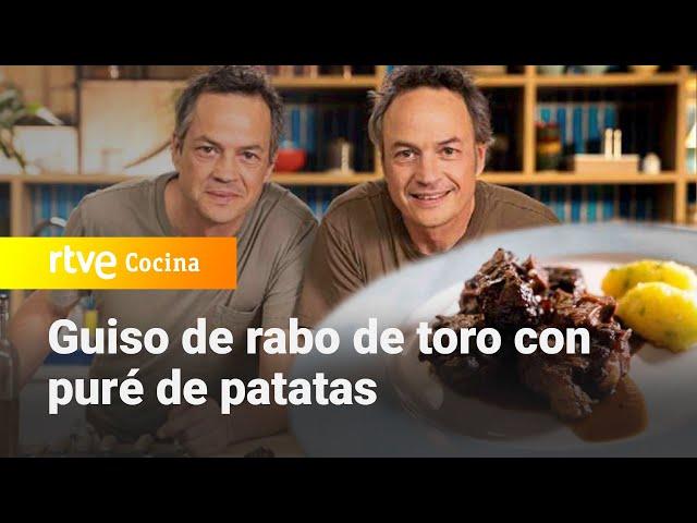 Guiso de rabo de toro con puré de patatas - Menudos Torres | RTVE Cocina