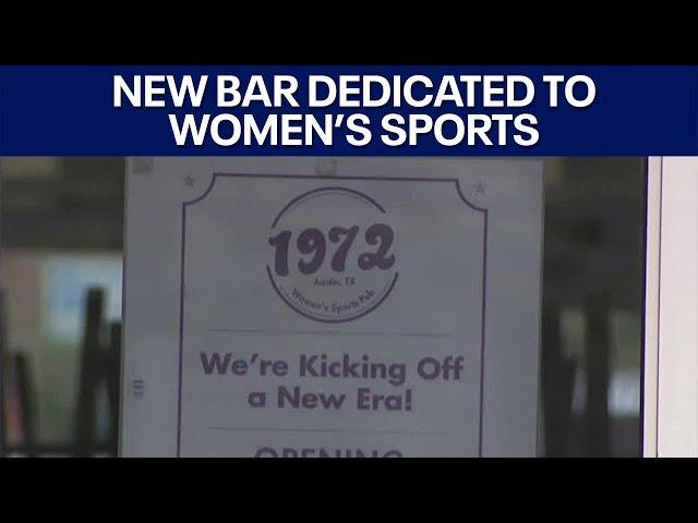 New bar dedicated to women's sports in Austin | FOX 7 Austin