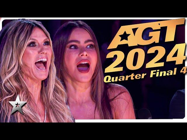 America's Got Talent 2024 ALL AUDITIONS | Quarter Final 4