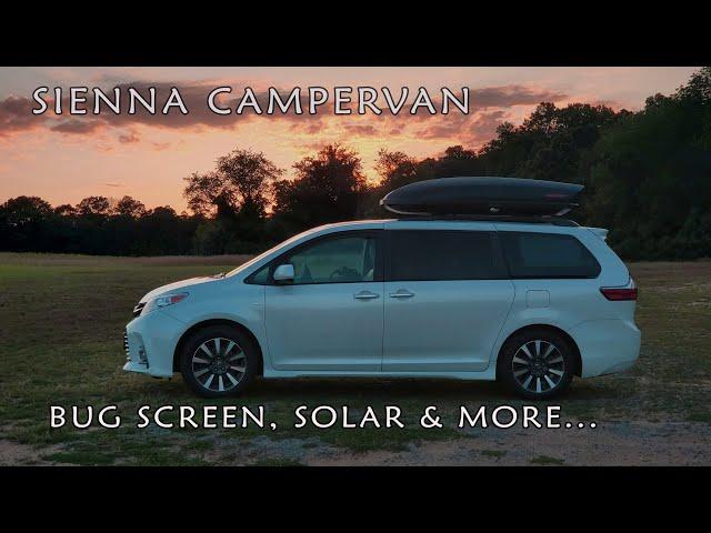 Toyota Sienna Minivan Camper - Final Improvements and Update