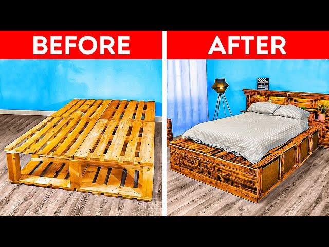 Extreme Bedroom Makeover And Smart Solutions For A Stylish Home