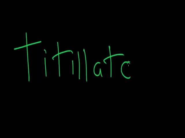 Titillate