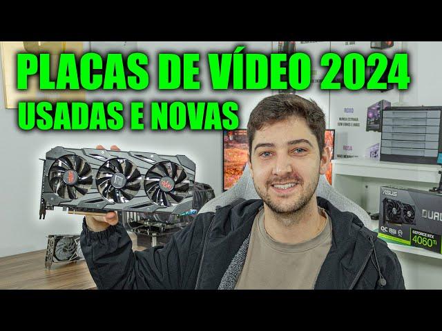 ANALISEI O MERCADO DE GPUS NOVAS E USADAS NO BRASIL, ACHEI 3 MELHORES