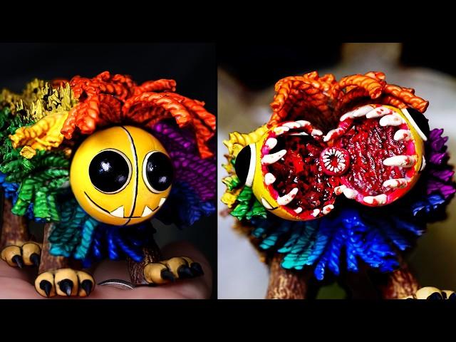 Making Poppy Playtime 4 Trailer - Yarnaby Sculptures Timelapse