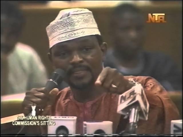 Major Al - Mustapha Slams a Strike Force Soldier - Oputa Panel