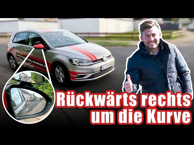 So schaffst DU Rückwärts rechts um die Kurve! [Grundfahraufgabe] PKW 