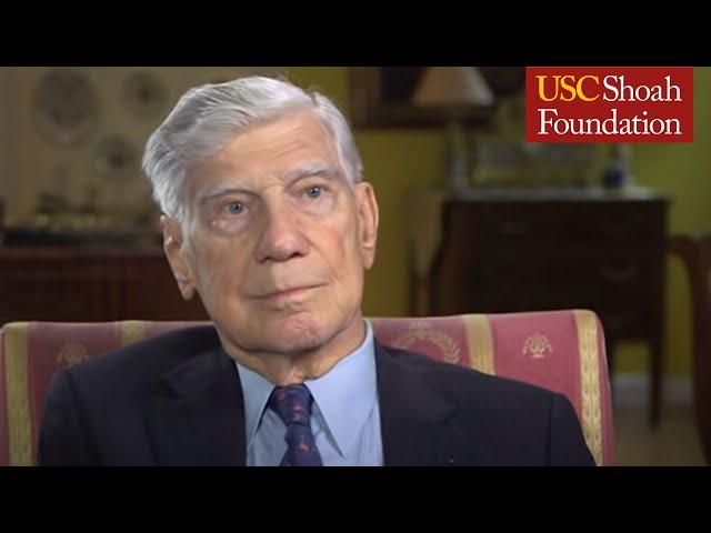 Holocaust Survivor Baruch "Brian" Bergman Testimony | USC Shoah Foundation