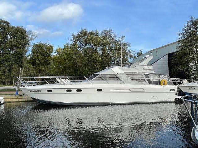 Fairline 50 ‘Yorklander’ for sale at Norfolk Yacht agency