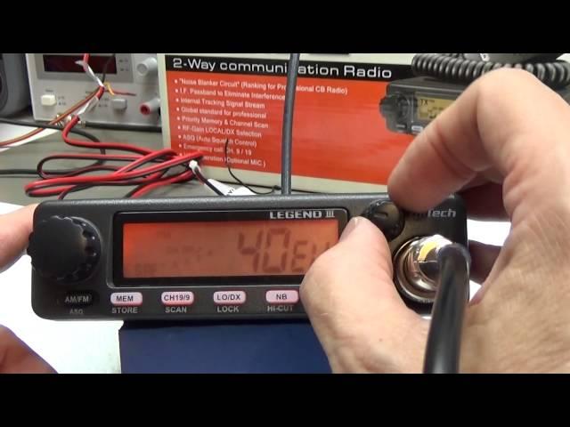 #71 CB Radio LAb Test: mTech Legend 3