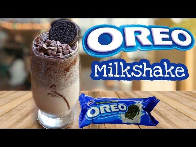 Oreo Milkshake without Ice cream | How to Make Oreo Milkshake