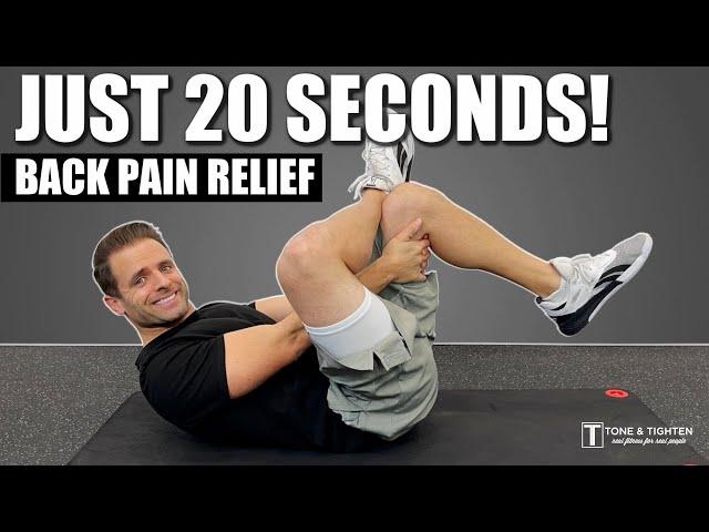 6 Exercises To Relieve Back Pain In 9 Minutes - FOLLOW ALONG