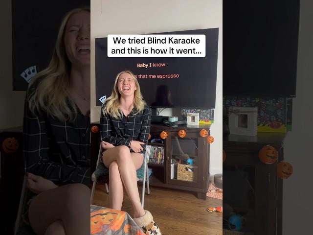 We tried to do Blind Karaoke & THIS is how it went PART 1 #blindkaraoke #challenge #gwizzlecarjams