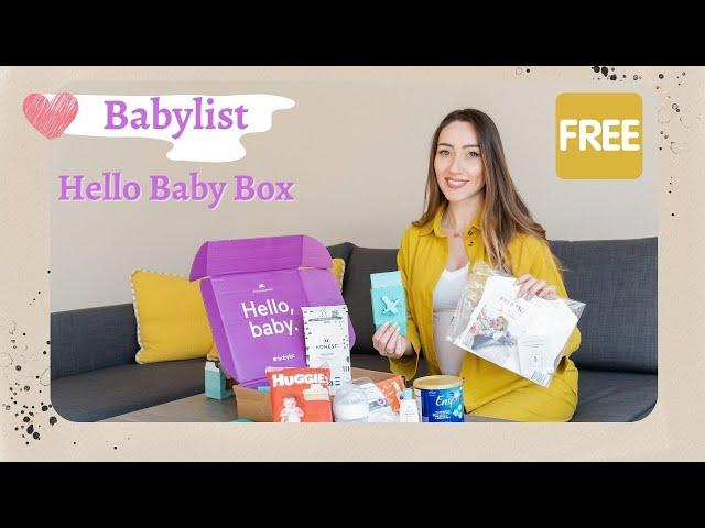 Hello Baby FREE Box from BABYLIST | Unboxing & Review 2022