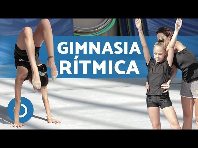 ACROBACIAS básicas de GIMNASIA RÍTMICA ‍️ (Clase COMPLETA)