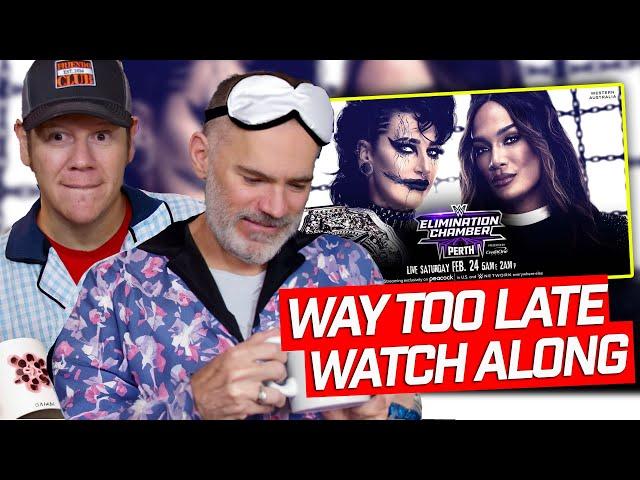 WWE Elimination Chamber Sleepy WATCH ALONG