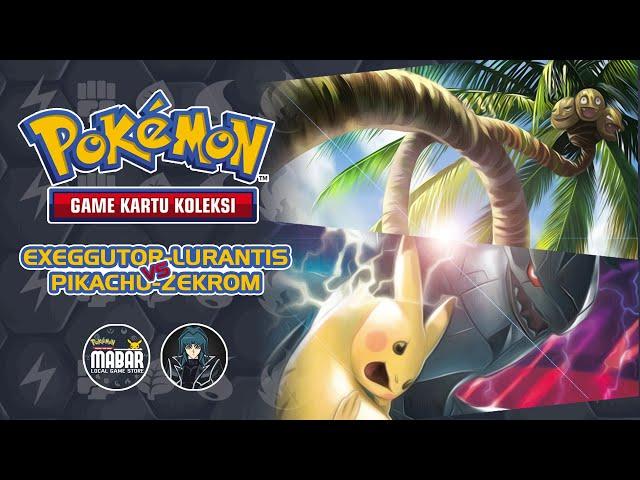 Pokémon TCG Indonesia - MABAR Gresik Gym Battle Desember - Exeggutor-Lurantis VS Pikachu-Zekrom