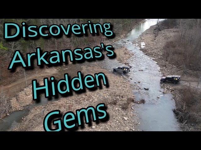 3 of the Biggest ARKANSAS OVERLANDING Hotspots in One Day #arkansas  #overlanding #4k