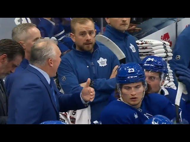 Craig Berube Grills Auston Matthews