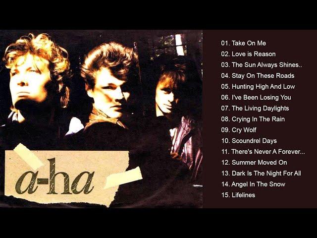 A-ha Greatest Hits Full Album - Best Songs Of A -ha Playlist 2021
