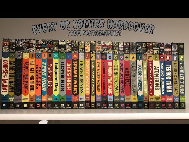 Every EC Artist Library Hardcover from Fantagraphics so far!! | 30 volumes