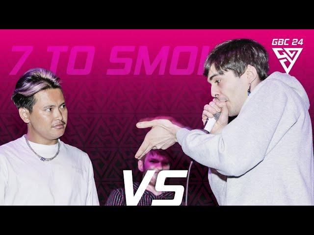 Adi Kerang  vs. Zota  | 7 to Smoke | Aftershow Party | GBC 2024 | Battle 1