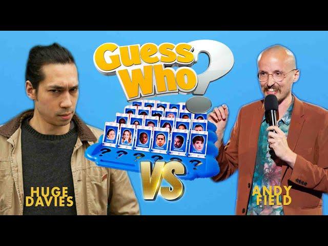 Comedian VS Footballer Guess Who! | With Huge Davies and Andy Field