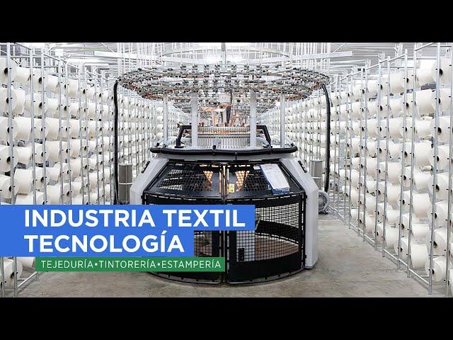 Industria Textil. Fabrica de tejido de punto AMESUD. Tecnología Mayer & Cie. Thies. Groz-Beckert. P1