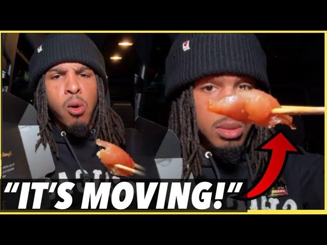 Sushi Spot SHUTS DOWN After Keith Lee's Fans Catch his Food Moving!