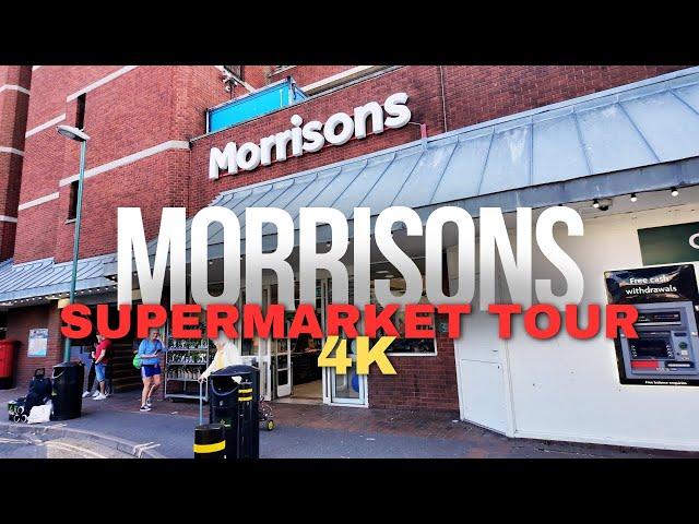 Morrisons Supermarket Tour - Discover Fresh Deals and Quality Products of the UK [4K]