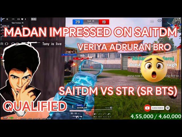 Madan Impressed on SAITDAM  Veriya Aduran Bro Qualified TDM war  #madan #bgmilivetamil #madanop