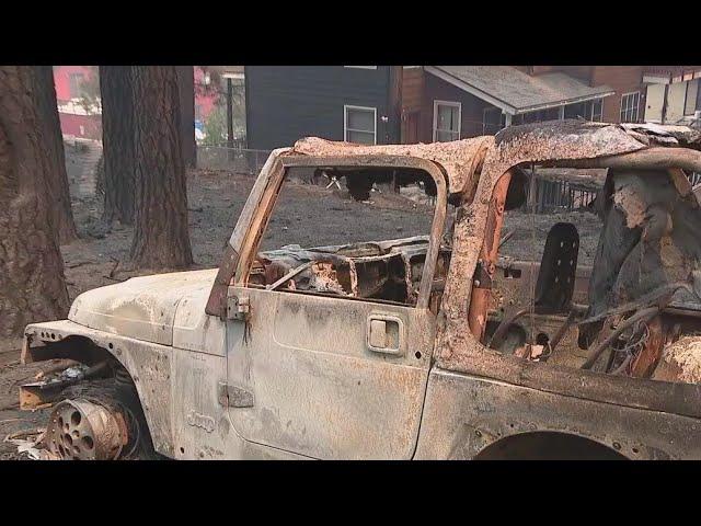 Bridge Fire burns 50,000 acres, dozens of homes