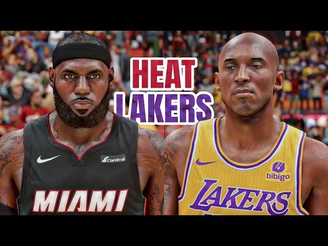 ALL-TIME HEAT vs ALL-TIME LAKERS | NBA 2K24 (PS5)