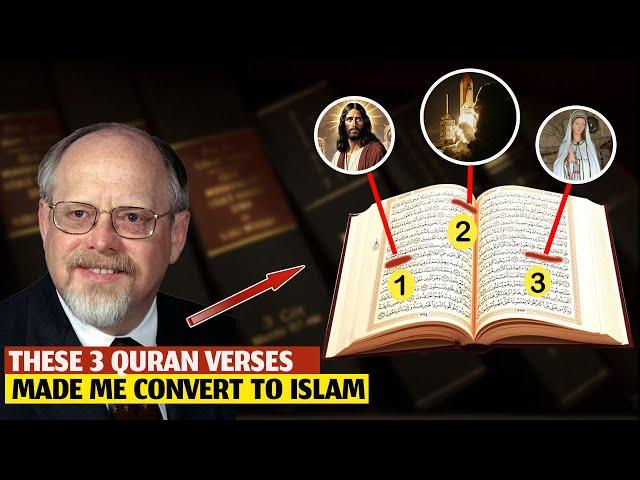 Canadian scholar converted to Islam after deeply studying 3 verses of the Quran