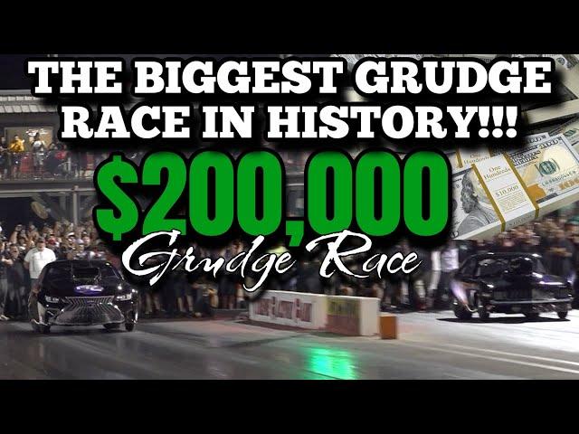 $200,000 GRUDGE RACE | THE BIGGEST GRUDGE RACE IN HISTORY!!!! JUSTIN SWANSTROM VS FLETCHER COX!!