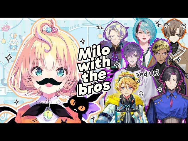 Milo with the Bros! ₊ ⊹ . ݁˖ Multi POV