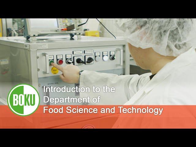 Introduction to the Department of Food Science and Technology at BOKU