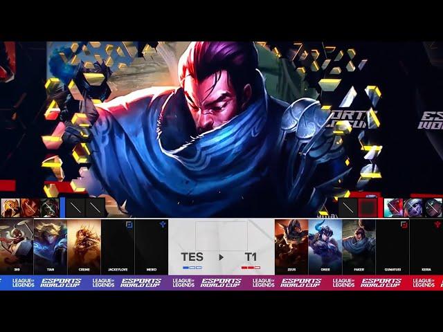 T1 Vs TES - Lần Đầu Đấng Yasuo Được Mang Vào Chung Kết | Full Ván 4 Chung Kết LMHT Esport World Cup