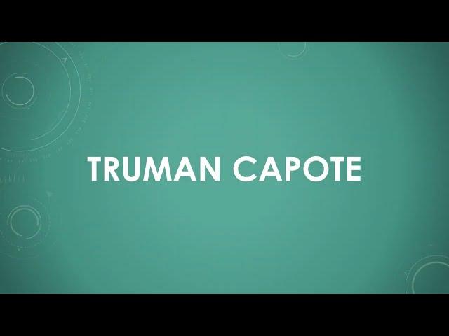 Truman Capote