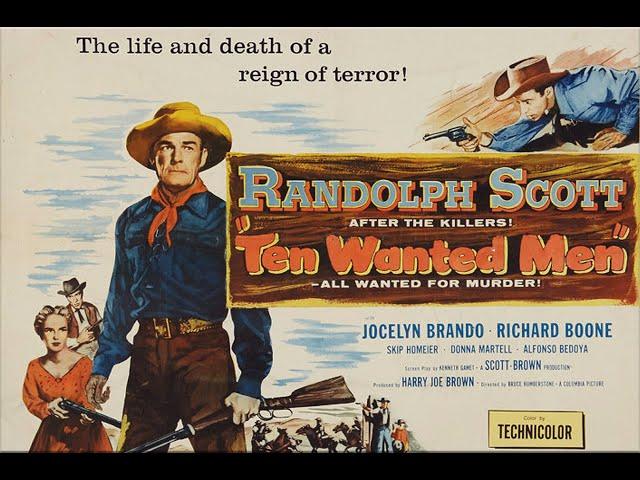 Ten Wanted Men with Randolph Scott 1955 - 1080p HD Film