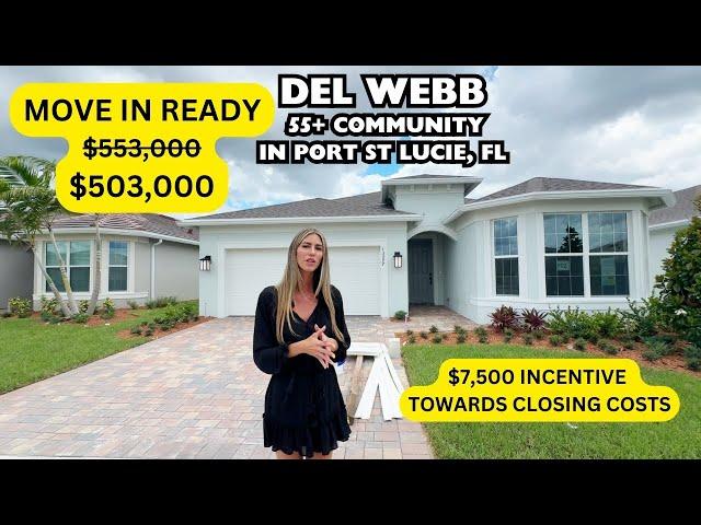 Del Webb Tradition | New Construction 55+ Community in Port St. Lucie, FL | Palmary Model Home Tour