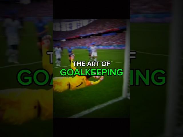 The art of goalkeeping #goalkeeper #football #footballsoccer