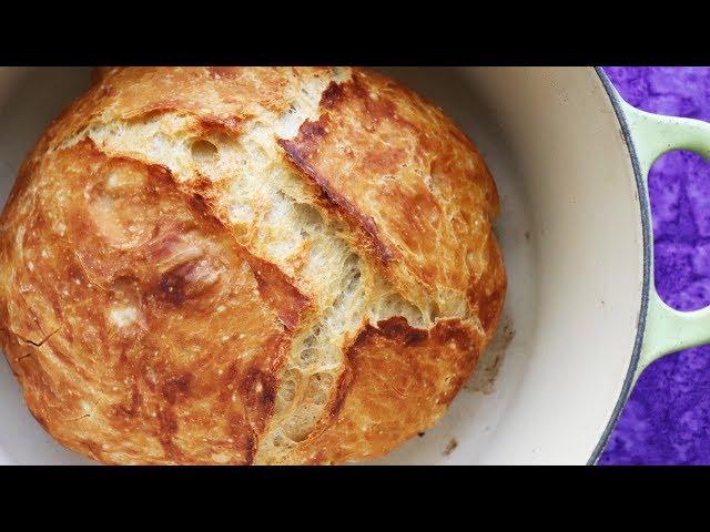 Faster No Knead Bread - So Easy ANYONE can make (but NO BOILING WATER!!)