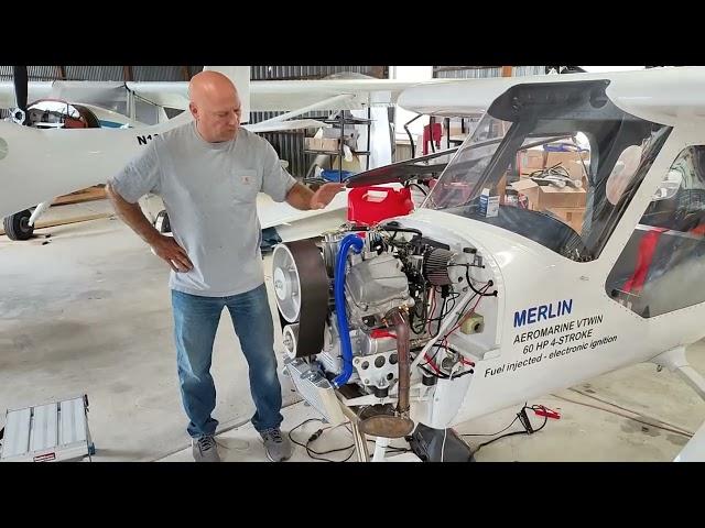 Merlin with 800cc V Twin Test