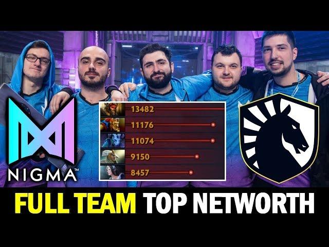 WTF Full Team Top NET WORTH — NIGMA vs LIQUID on BLAST Bounty Hunt