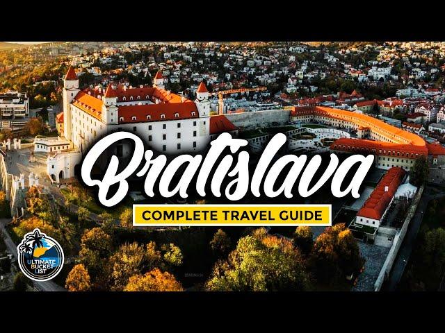 Bratislava Complete City Travel Guide - Christmas Markets, Top Attractions, Food, Transport & More