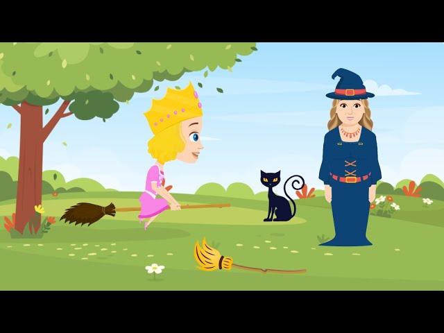 Princess Lulu's Flying Broomstick-Princess Stories-Stories for Kids