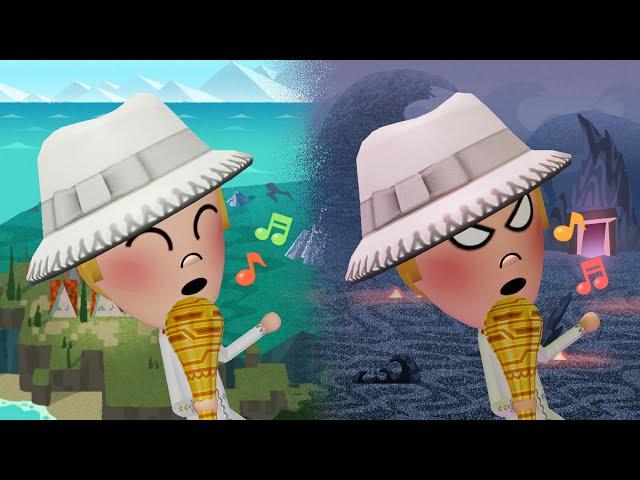 Miis Rapping in Different Personalities