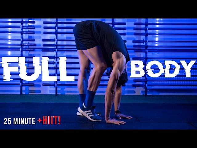 25 Minute Full Body Cardio HIIT Workout [NO REPEAT / Burn Body Fat / No Equipment]+ Modifications