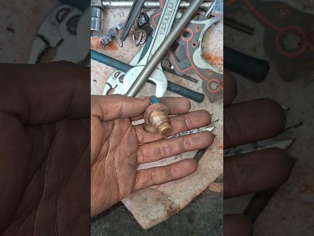 Tata ace ECT Replacement (engine coolant temperature sensor) #overheating #solution
